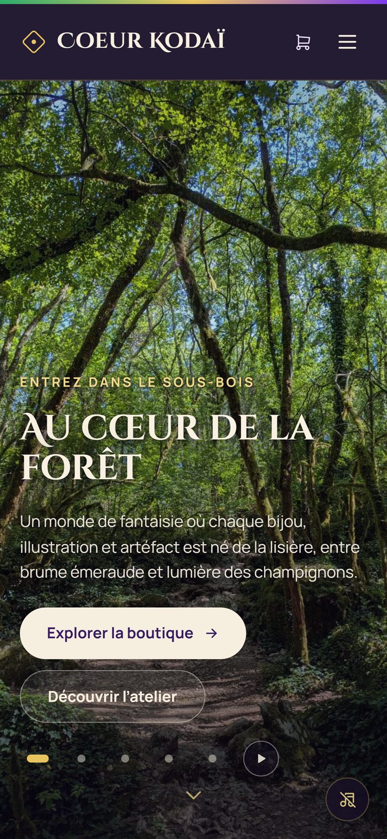 Cœur Kodaï, sur téléphone